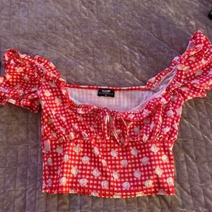 Vintage hello kitty Sanrio crop top!